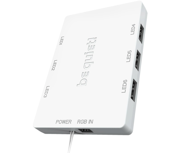 BE QUIET! Light Wings White 120 PWM High-speed Triple-Pack 3x120mm BL101 - 1138226 - zdjęcie 3